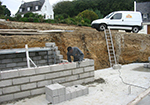 Réalisation des fondations à La Magdelaine-sur-Tarn